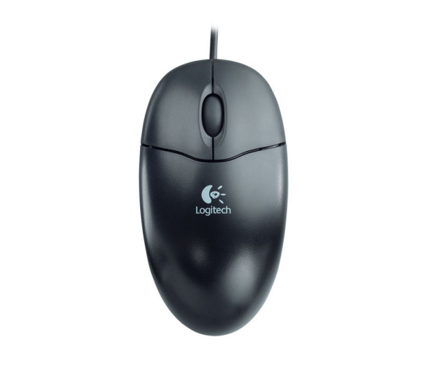 Logitech U96 Optical Wheel Mouse czarna - 12759 - zdjęcie 2